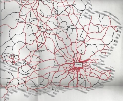  1963 Beeching Map 