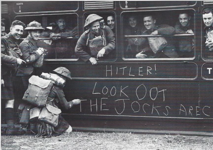 WWII troop train 