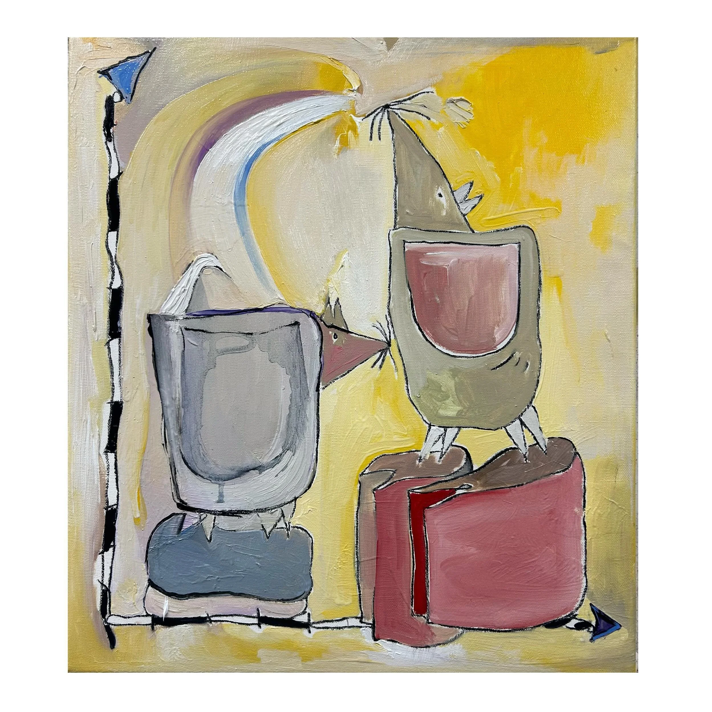 Functional Skills [Oil on linen] [June &lsquo;24]

Part bar chart, part rat, part big toe, part rumbelows tv shop

#contemporarypainting #oilpainting #rumbelows #artistsoninstagram #artoftheday
