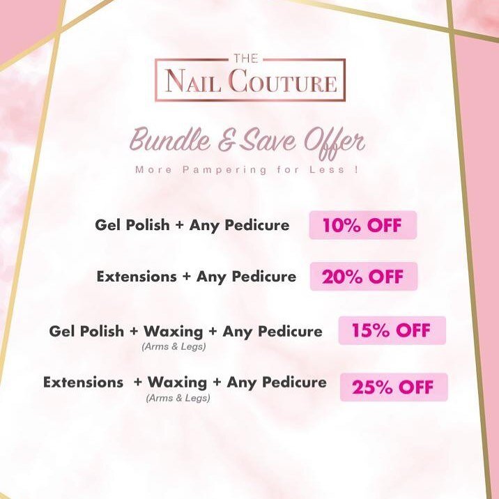 More services for less price ! Extensions for 2240/- only 💫🎉 combined with any pedicure! Let&rsquo;s get you ready for the holiday season ! #decemberoffers 

#nailextensionbangalore #thenailcouture #nailsalonwhitefield #nailartindia #naildesignbang