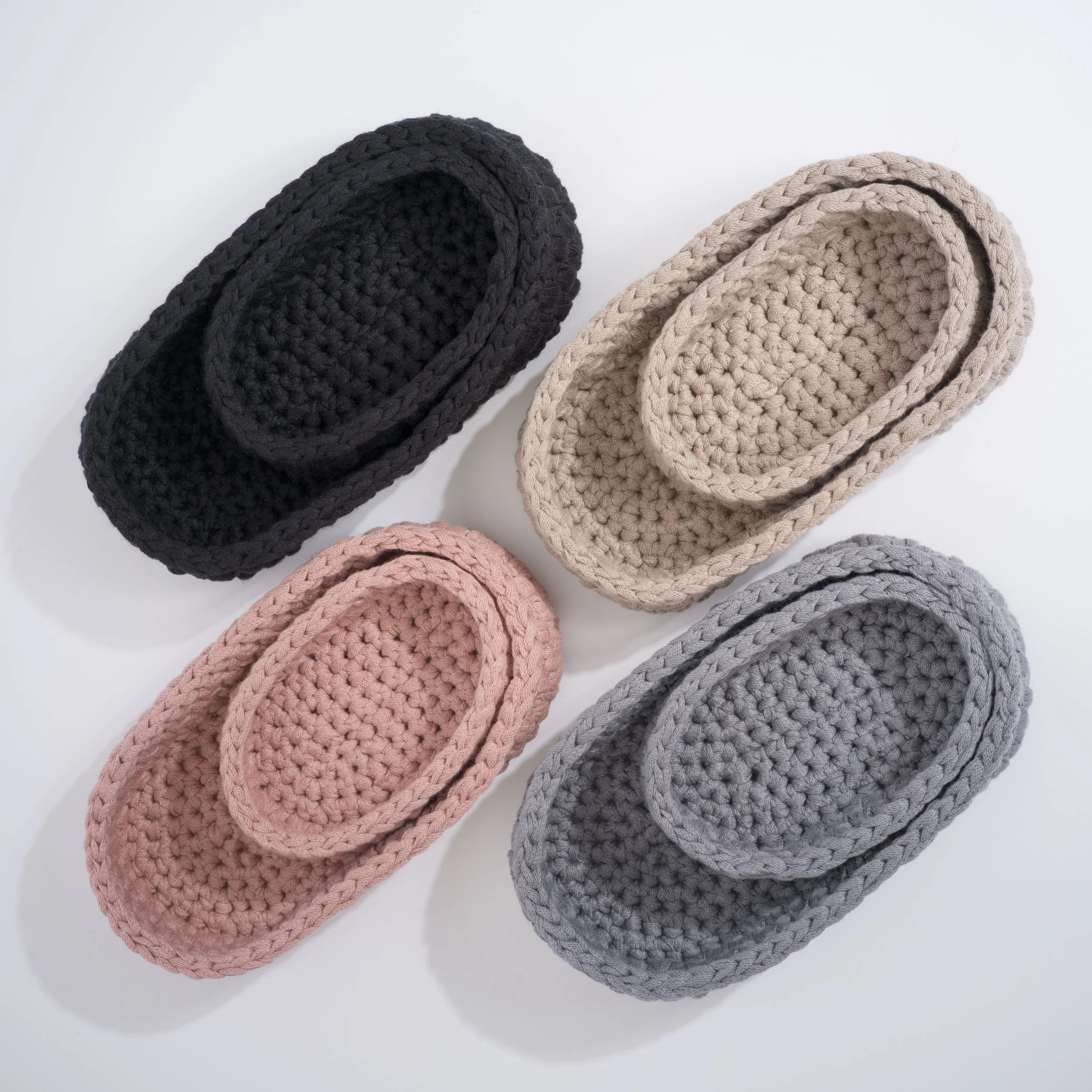 Hæklet bakkekurve (Sæt)