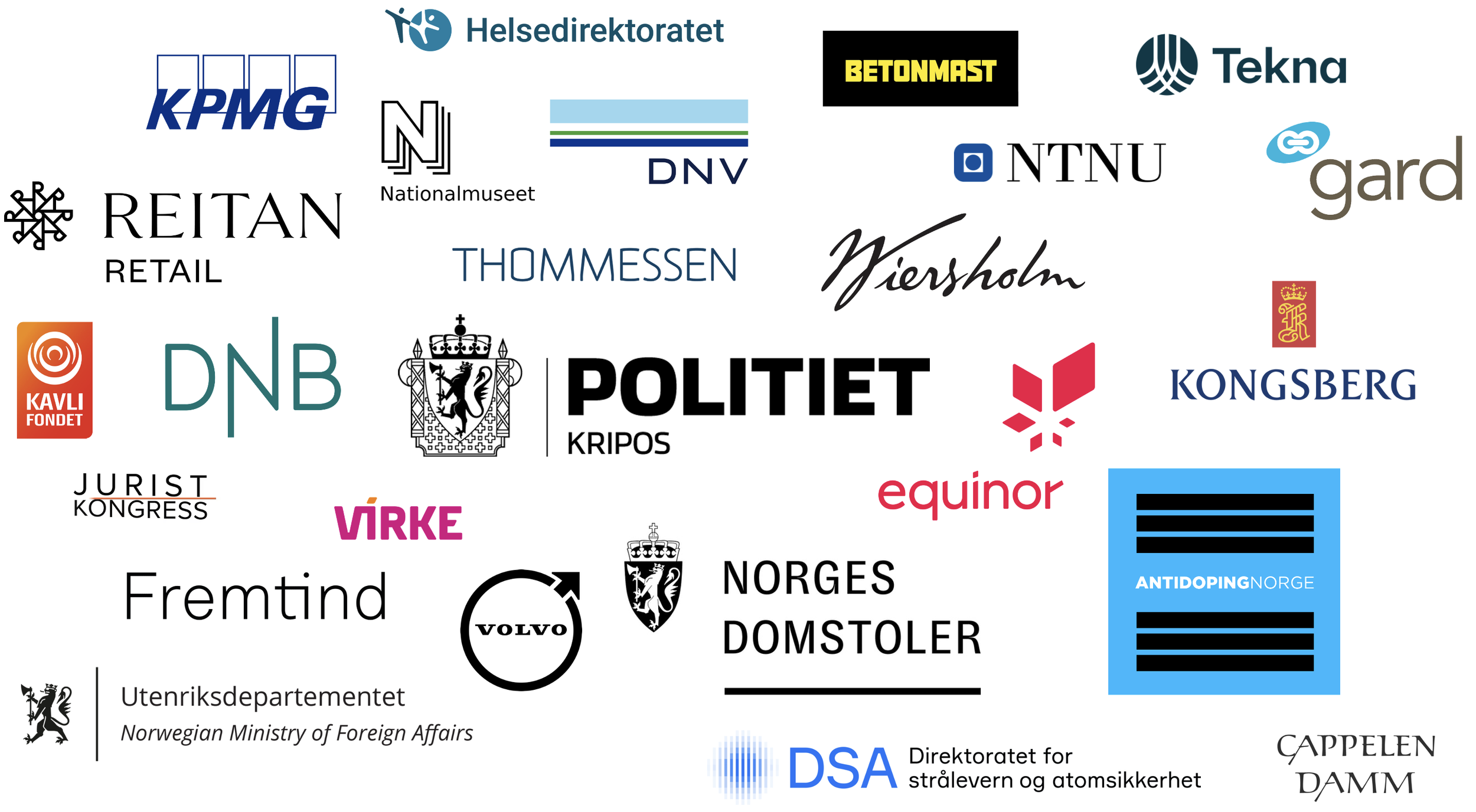 Oppdragsgivere logoer