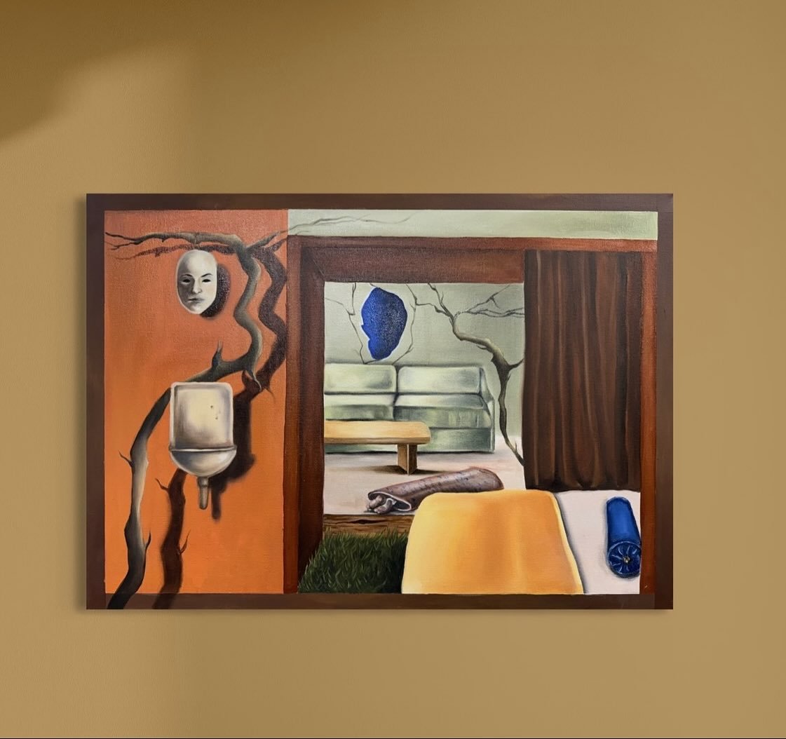 &ldquo;Sleeping Beauty&rdquo; z cyklu Kabinet kuriozit 
50 x 70 cm

#art #interiordesign #abstractart #artgram #design #abstrractpainting #anticart #contemporaryart #contemporaryartist #acrylicpainting #oilpainting #mixedmedia #artpiece #artandinteri