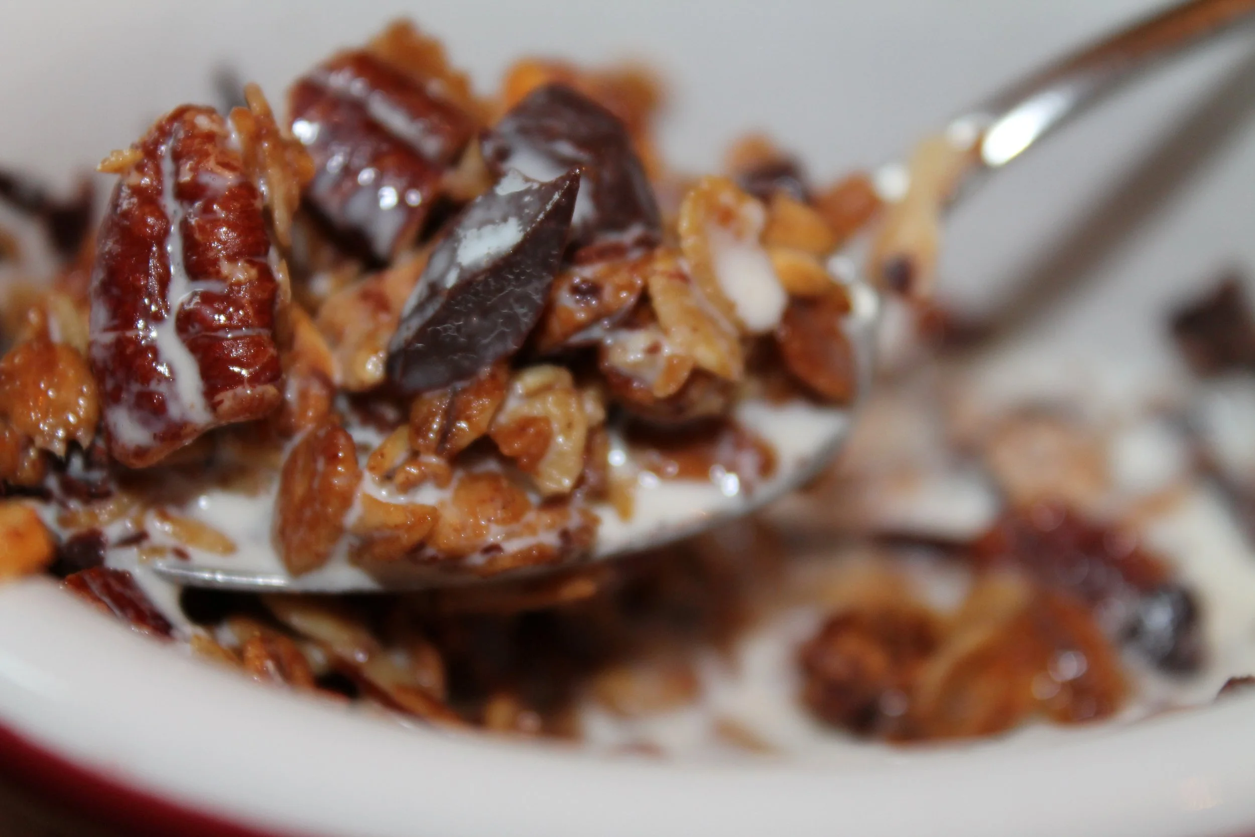 Maple Pecan Chocolate Cherry Granola