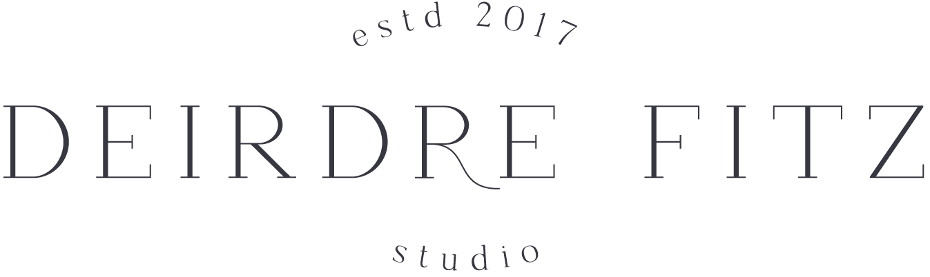 Deirdre Fitz Studio Branding and Website Design