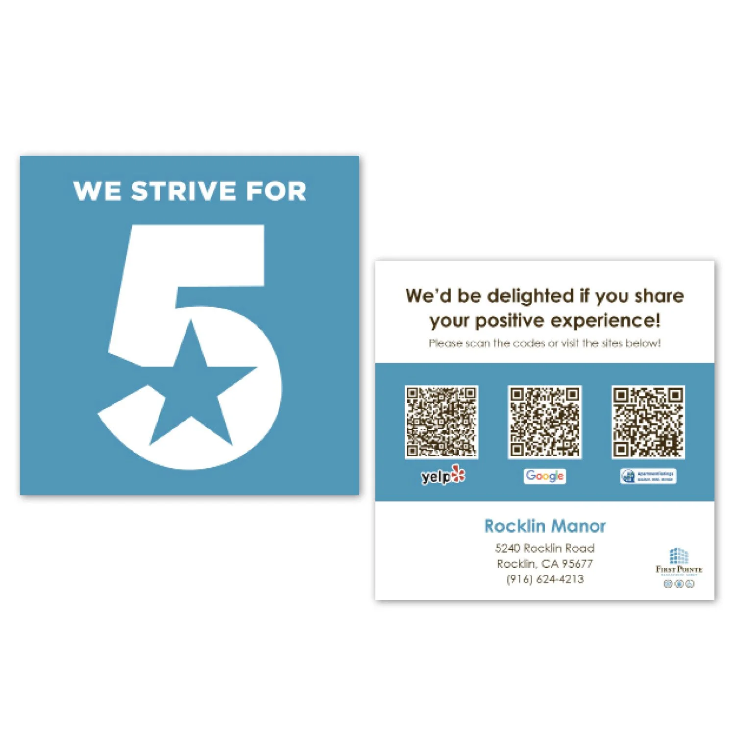 REVIEW CARDS