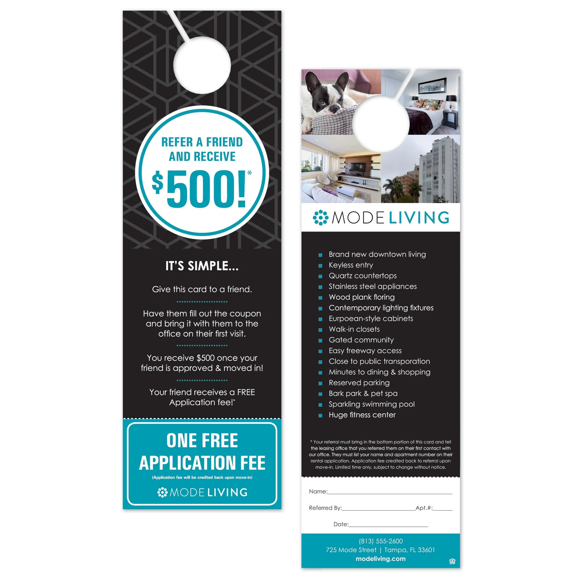 REFERRAL DOOR HANGER