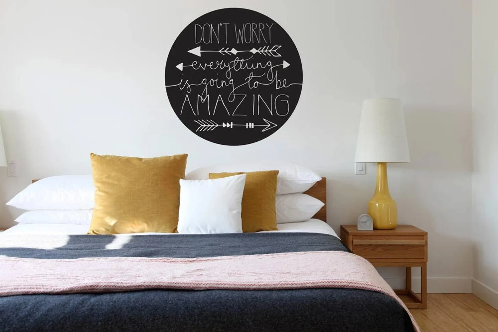 Dont Worry Wall Quote Vinyl Decal b-Cuting-edge-Installations-Vinyl-Stickers.jpg