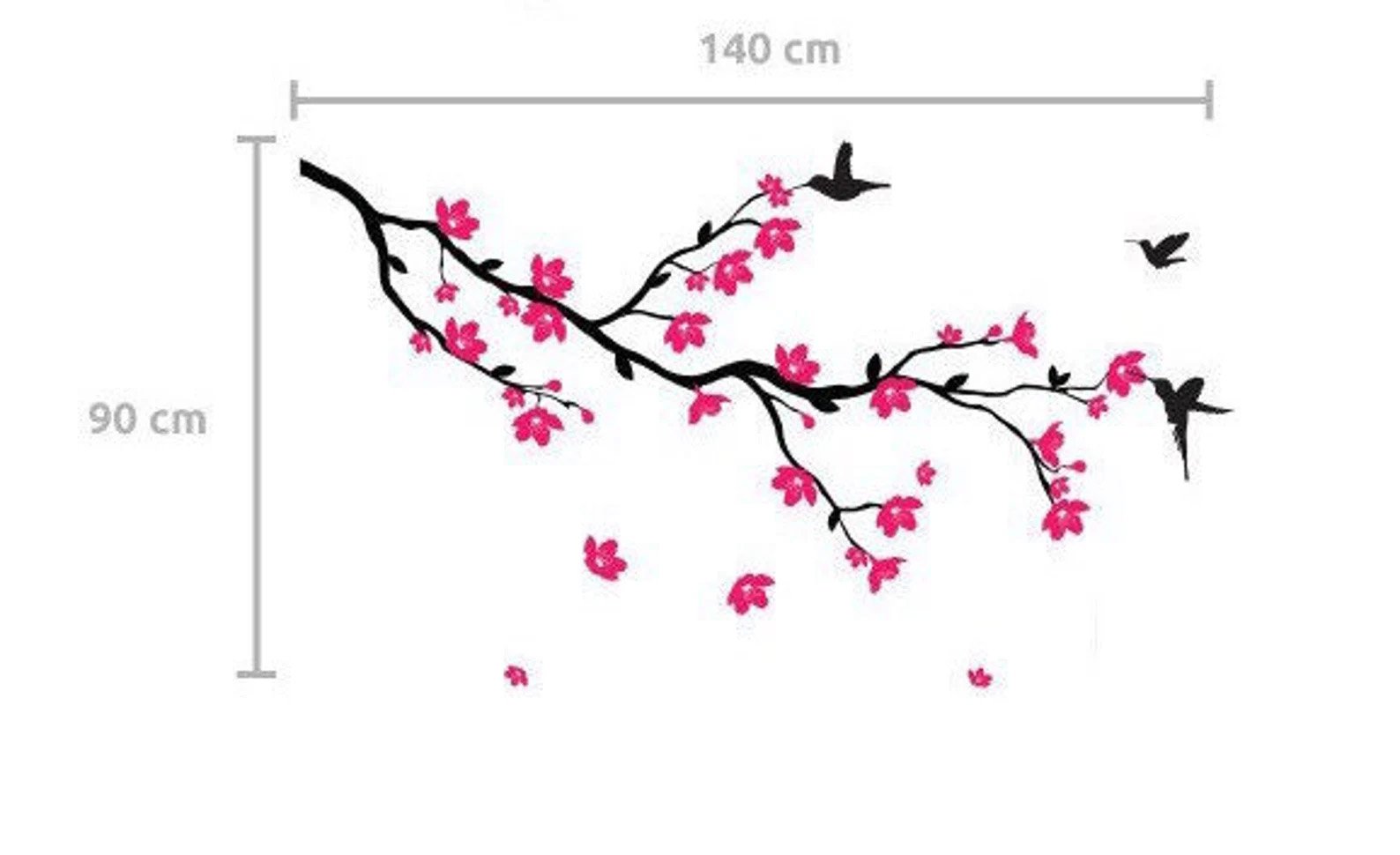 Branch with Blossom Vinyl Decal d-Cuting-edge-Installations-Vinyl-Stickers.jpg