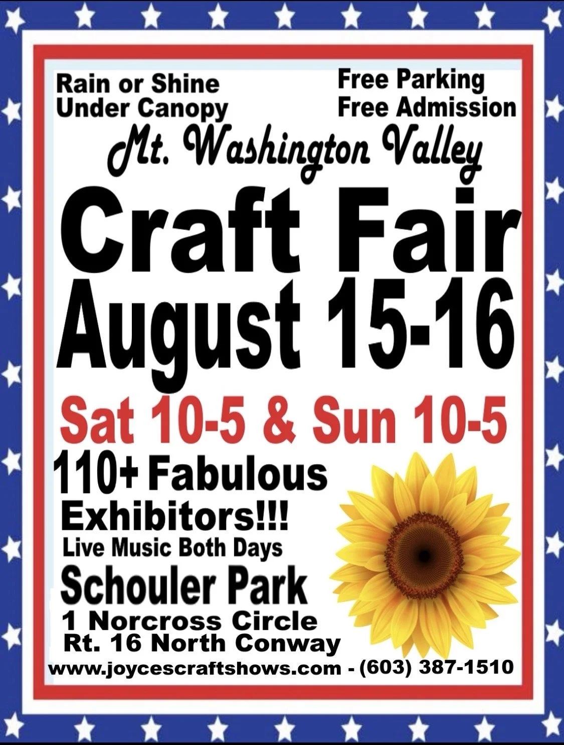 Mt Washington Craft Fair