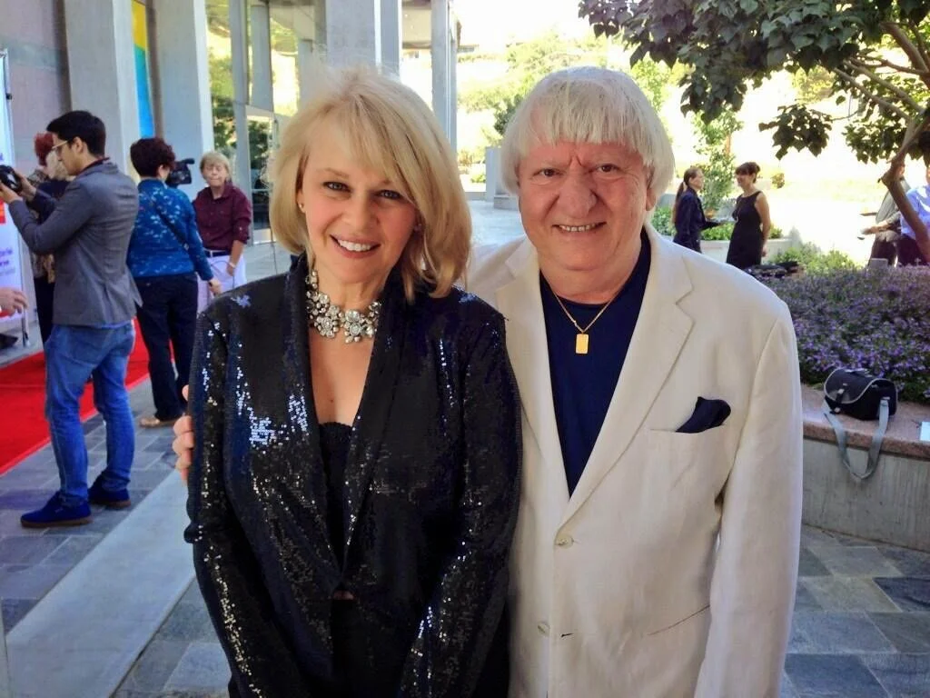 Looking fancy at an event for The Actors Fund.