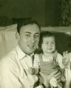 with Dad Jerry