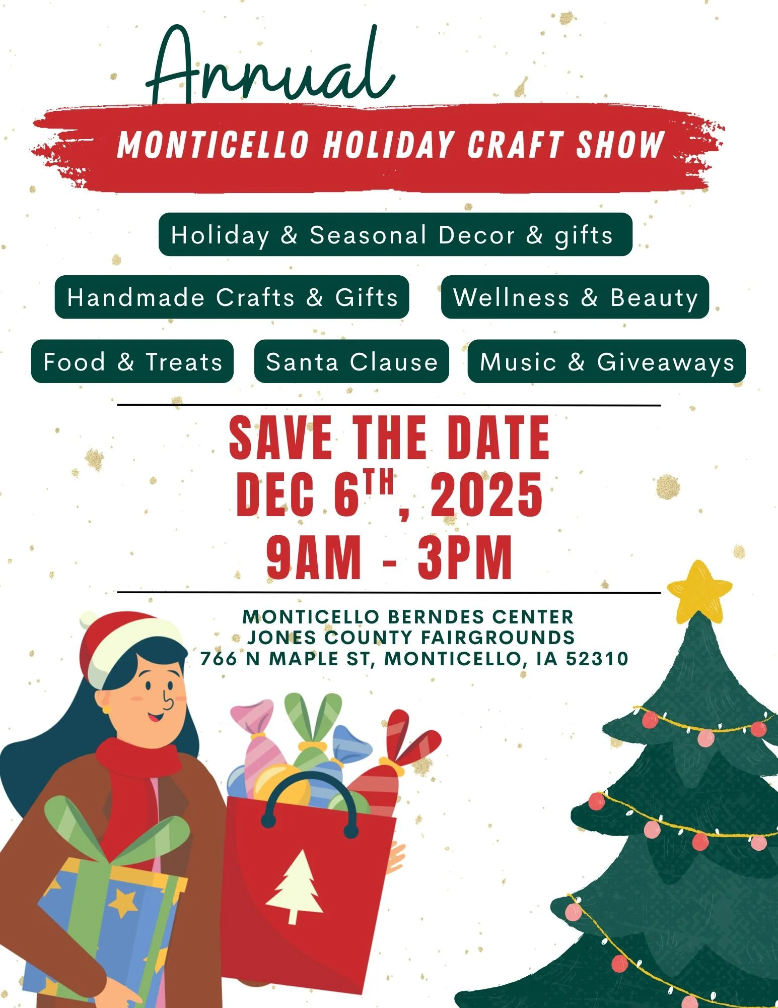 Monticello Holiday Craft &amp; Vendor Show