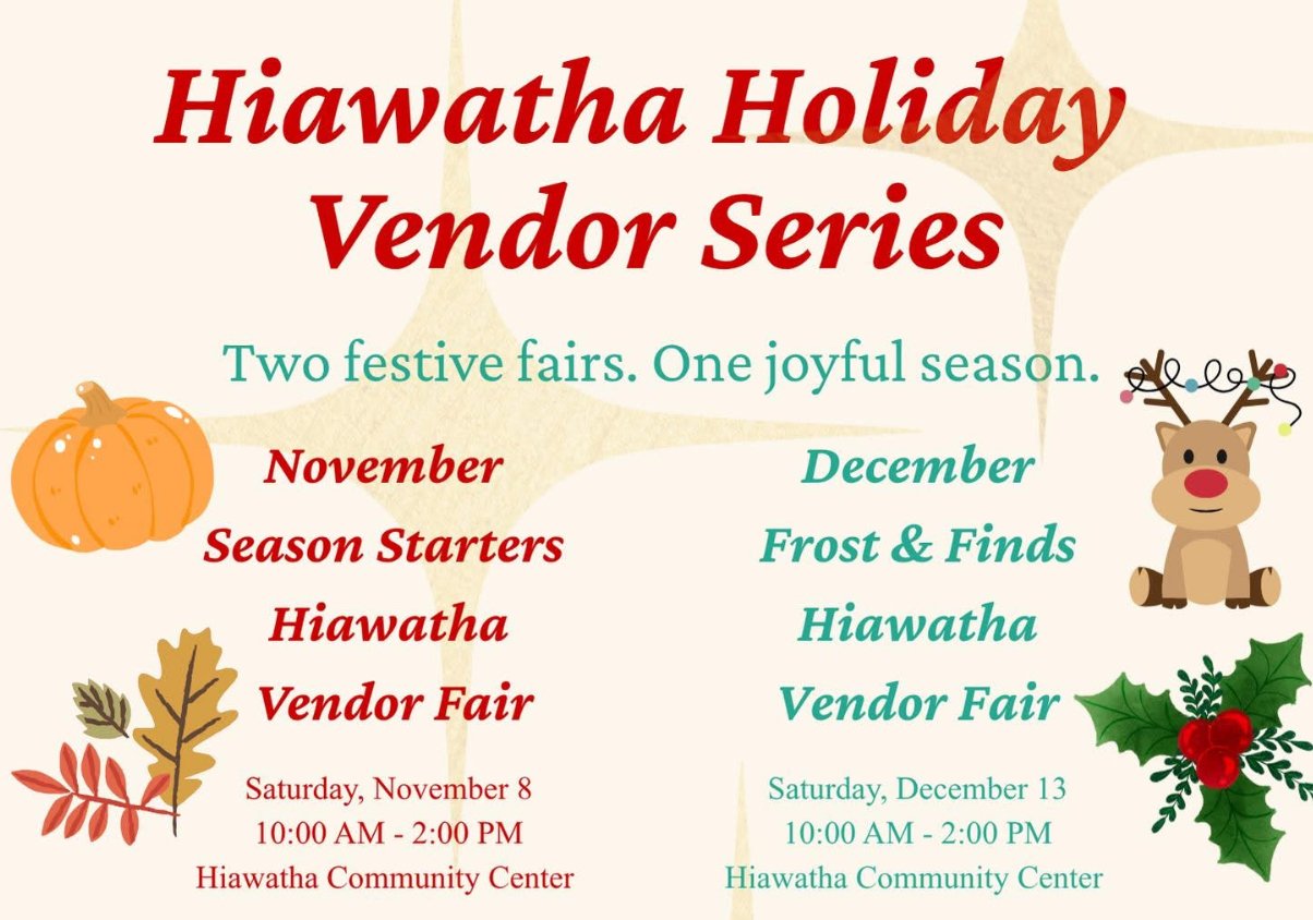 Hiawatha Holiday Vendor Show 