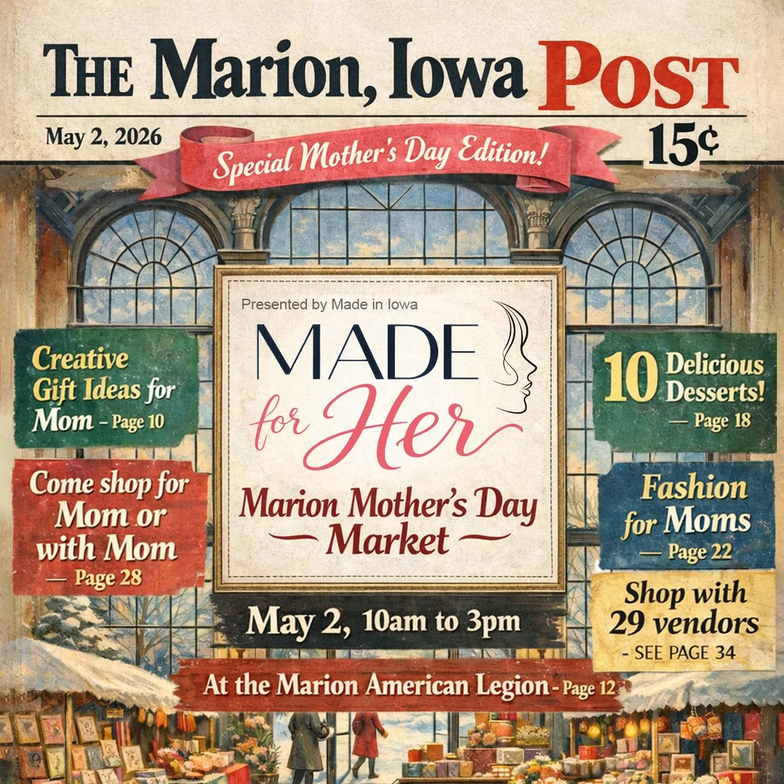 Made for Her Marion Mothers Day Market