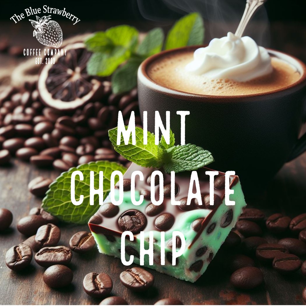 Mint Chocolate Chip — The Blue Strawberry