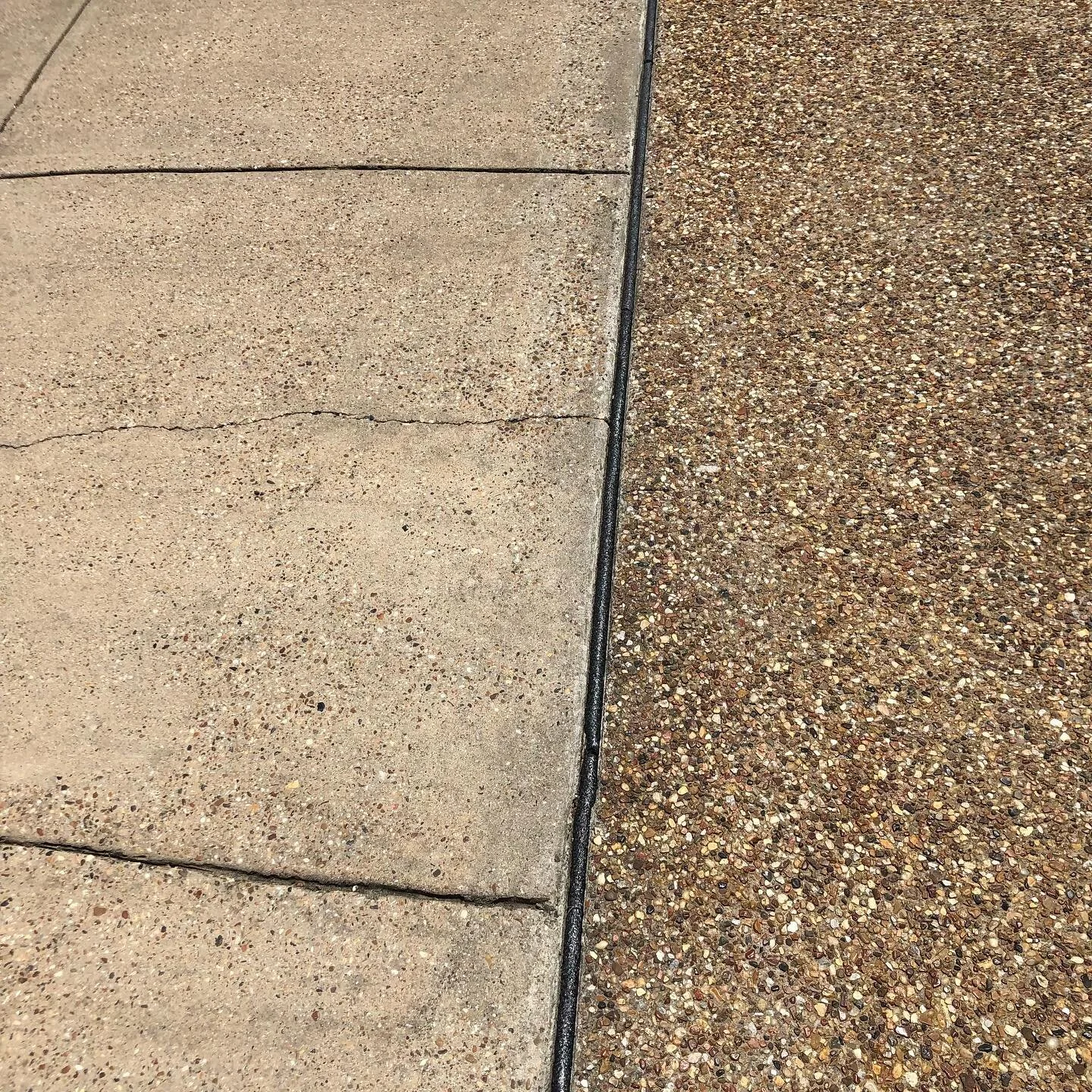 Before &amp; after ,Residential sealant  applications . Driveway expansion joints and sidewalk control joints. Material NP2 polyeurathane 1.5 bucket mix driveway stone ,sidewalk limestone.