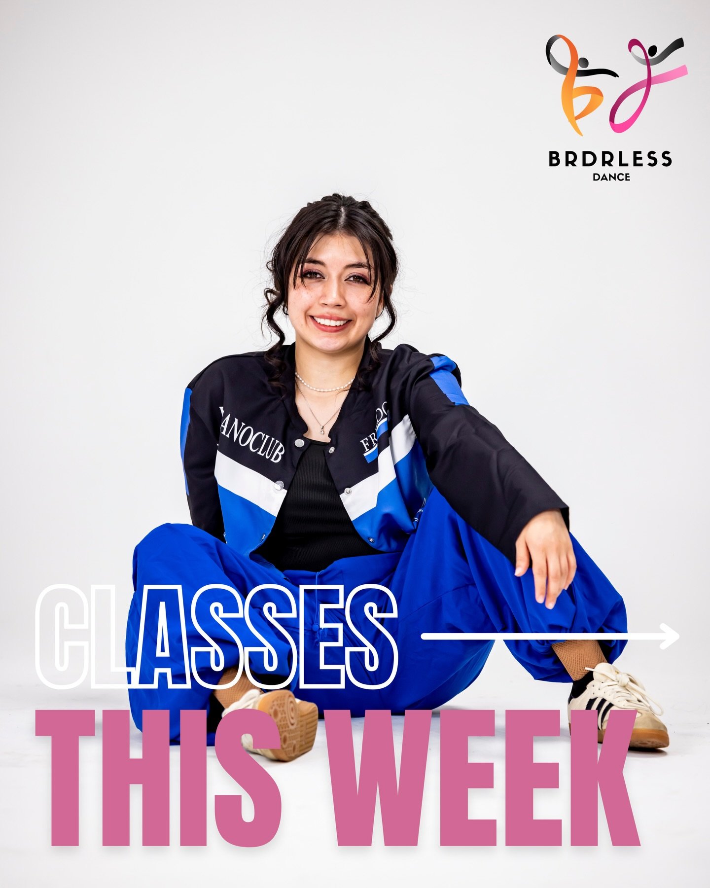 💃🏽CLASSES THIS WEEK (FEB 23-28)💃🏽

REGISTER ONLINE NOW @ BRDRLESSDANCE.COM (Link in bio)

📌Bhangra
📌Bachata
📌Bollywood

See you in the studio 🤩