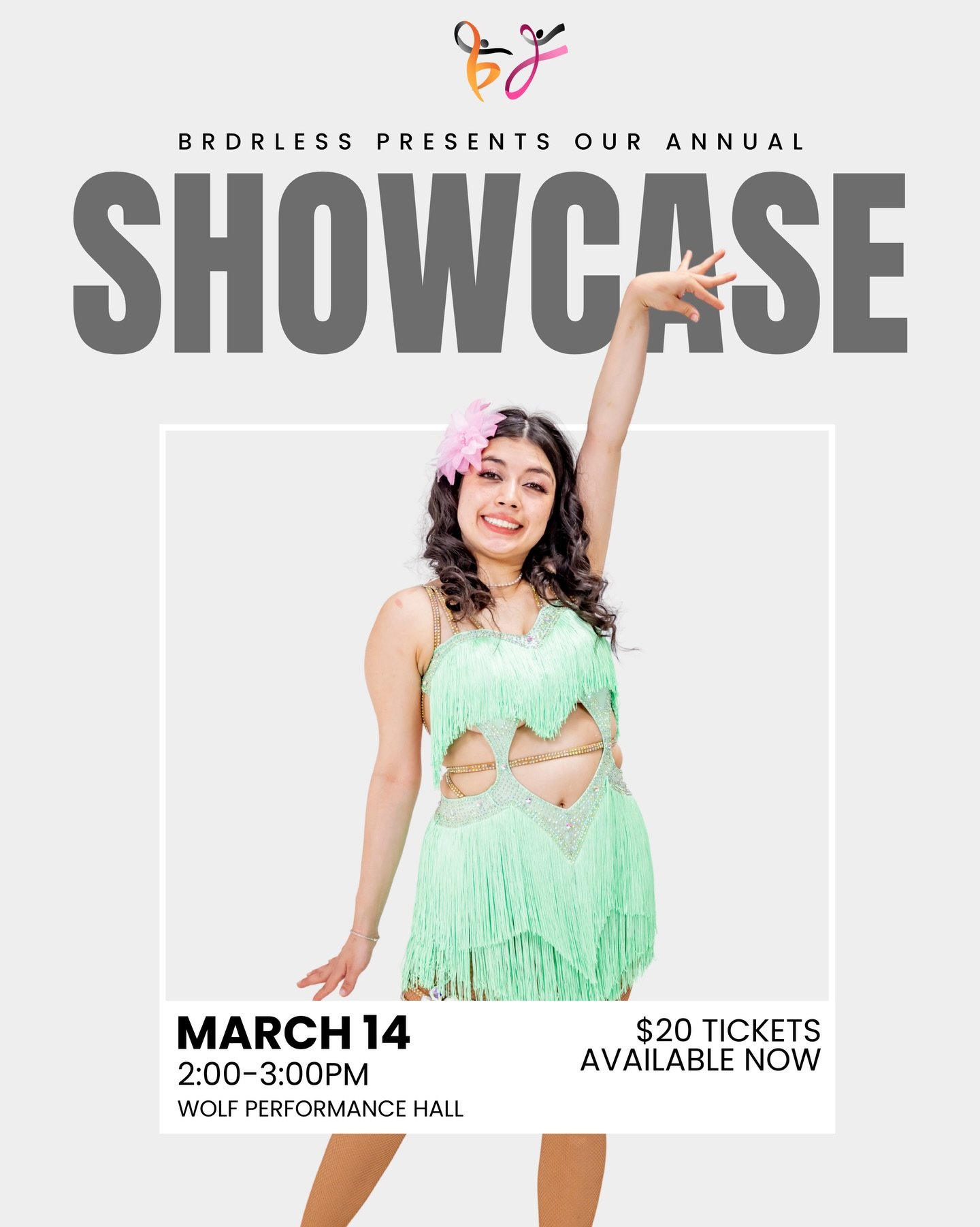 ✨BRDRLESS SHOWCASE SAT, MAR 14 @ 2:00PM ✨

TICKETS LIVE NOW!!

Join us at the Wolf Performance Hall in London ON for BRDRLESS Dance showcase! We are bringing incredible performances to the stage to give you a worldly experience of different cultures.
