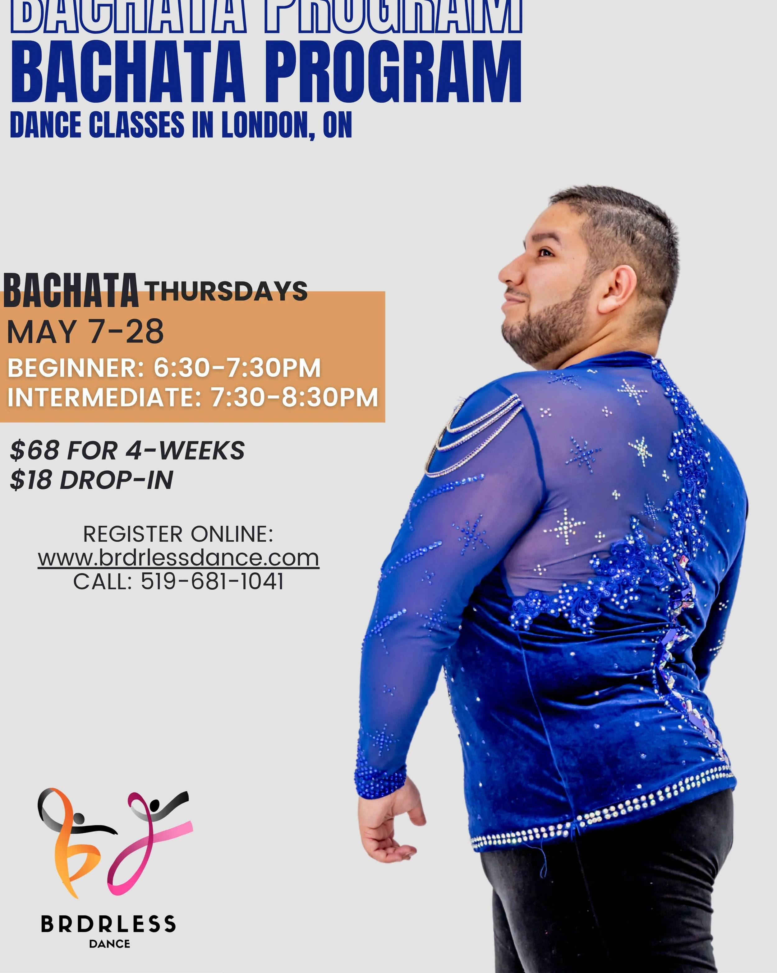 ⭐️BACHATA CLASSES⭐️

Join Jhosep in our most popular Bachata program!
📌Beginner: Thursdays @ 6:30pm
📌Intermediate: Thursdays @ 7:30pm

Price: $68+tax for 4-week course, $18 for drop-in

We can&rsquo;t wait to start dancing with you so contact us wi