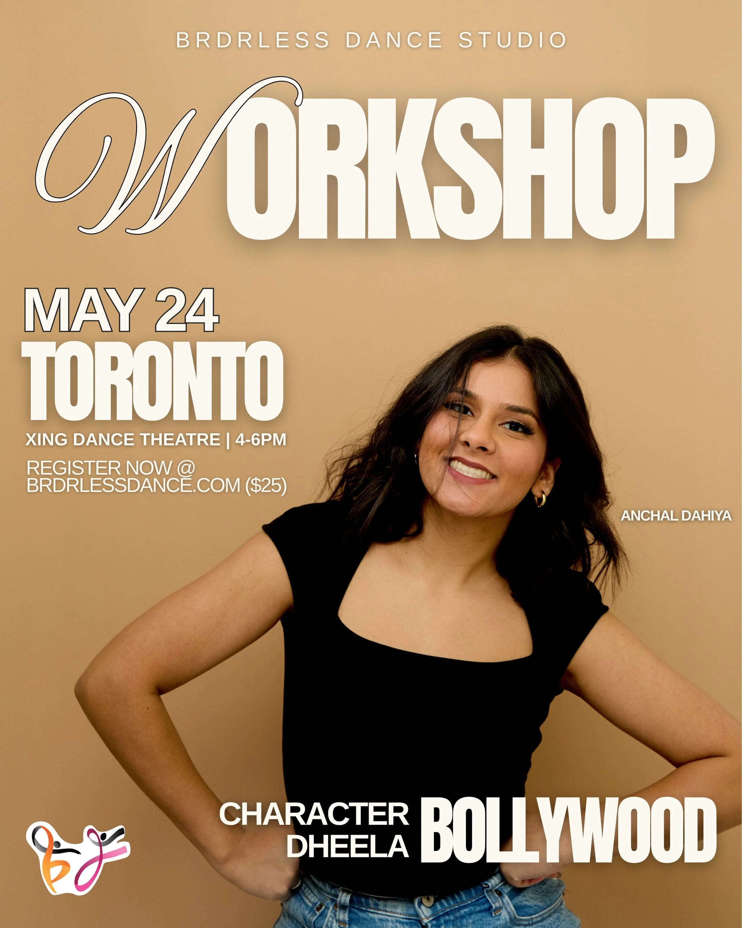 ✨ TORONTO BOLLYWOOD WORKSHOP ✨

We&rsquo;re so excited to bring Anchal&rsquo;s first Bollywood Workshop to Downtown Toronto! Join us as we vibe to the iconic throwback &ldquo;Character Dheela&rdquo; with choreography full of energy, performance, and 