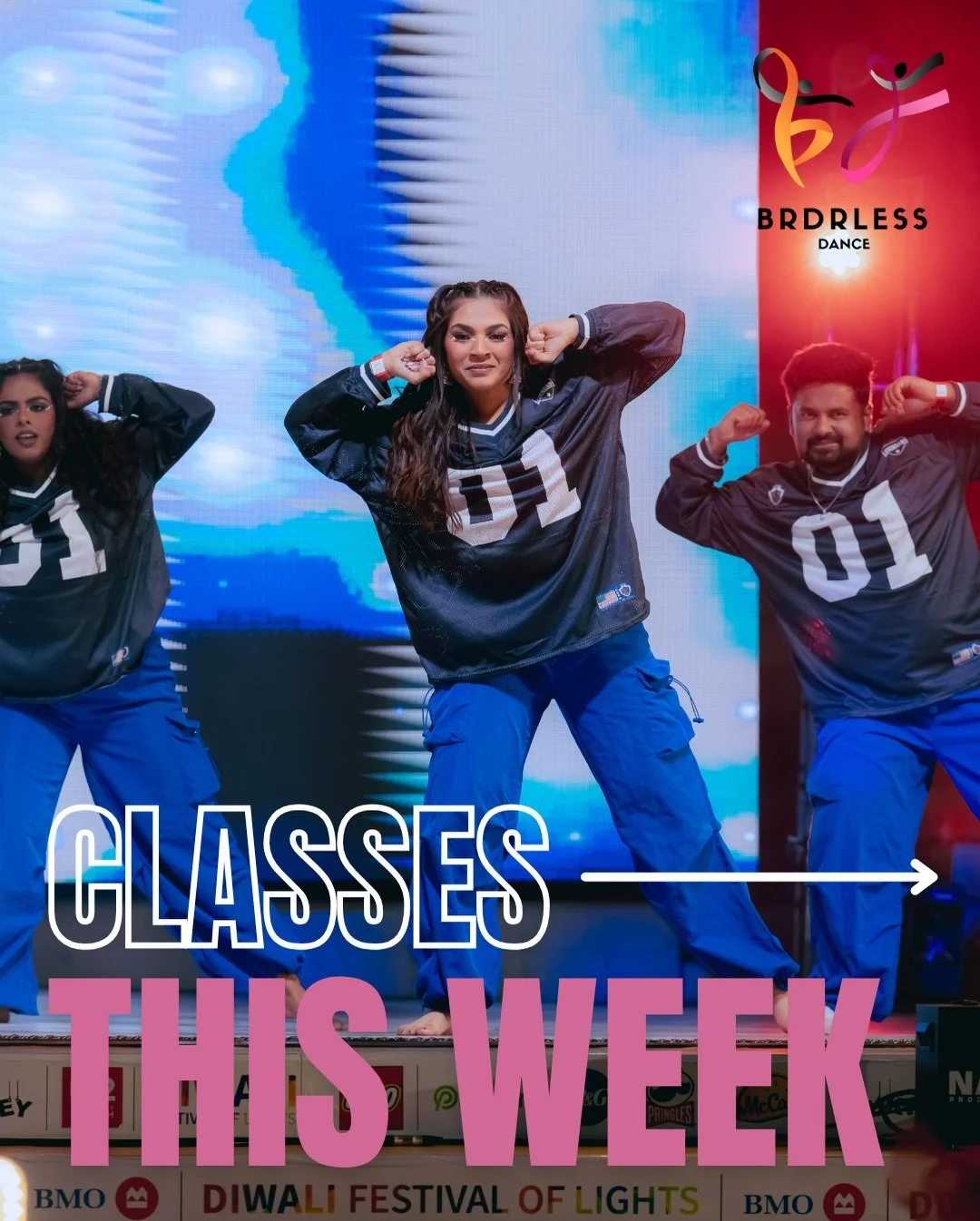 💃🏽CLASSES THIS WEEK (MAY 10-16)💃🏽

REGISTER ONLINE NOW @ BRDRLESSDANCE.COM (Link in bio)

📌Bhangra
📌Bollywood
📌Bachata

See you in the studio 🤩