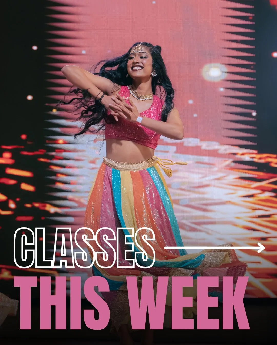 💃🏽CLASSES THIS WEEK (JUNE 1-7)💃🏽

REGISTER ONLINE NOW @ BRDRLESSDANCE.COM (Link in bio)

📌Bhangra
📌Bollywood
📌Giddha

Register for our Salsa &amp; Bachata Summer 8-week program starting June 11!

See you in the studio 🤩