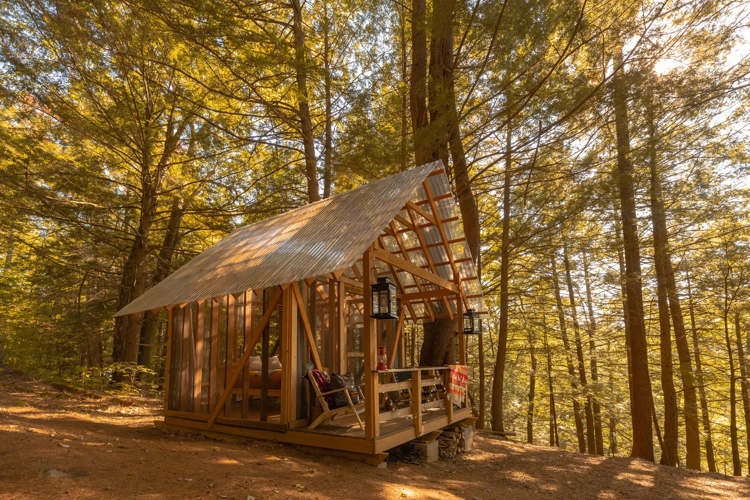 Tanglebloom Tiny Cabin - Tiny Cabin Glamping with Hot Tub Nature Retreat