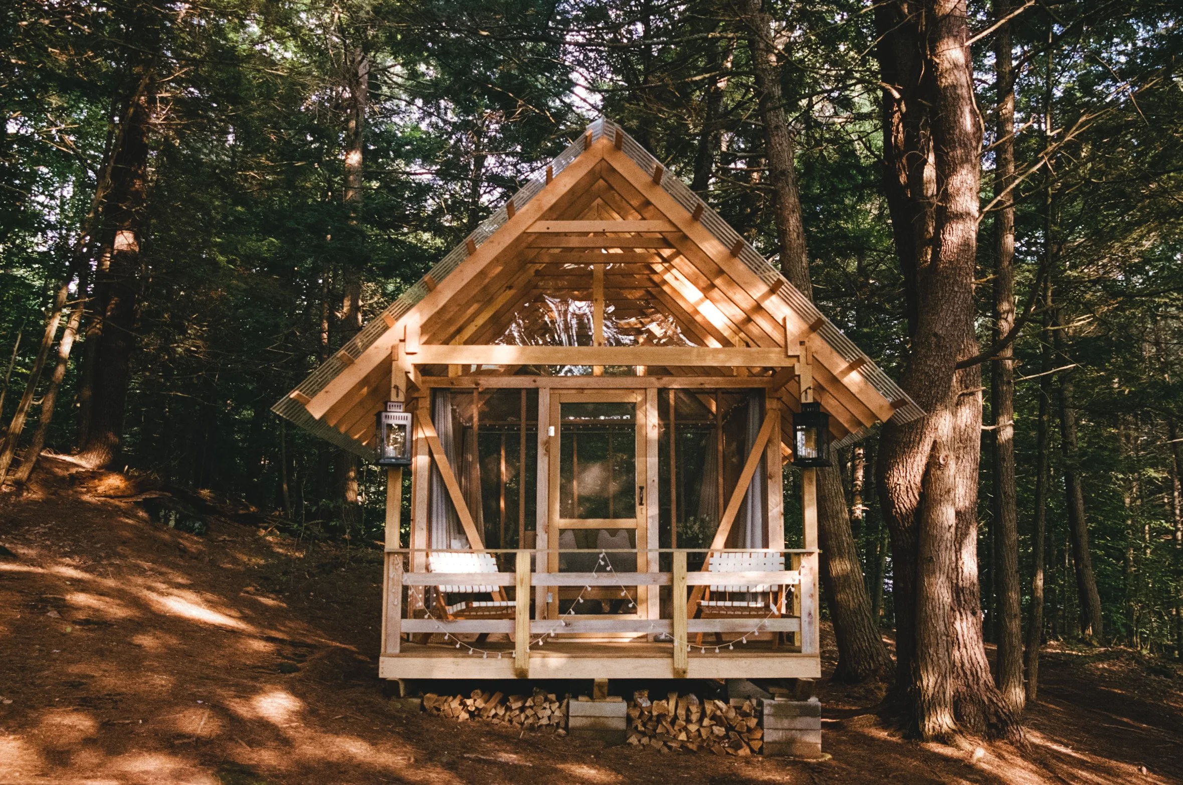 Vermont cabin farm stay retreat