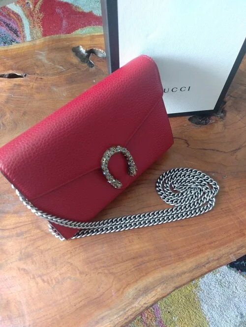 gucci dionysus wallet on chain review