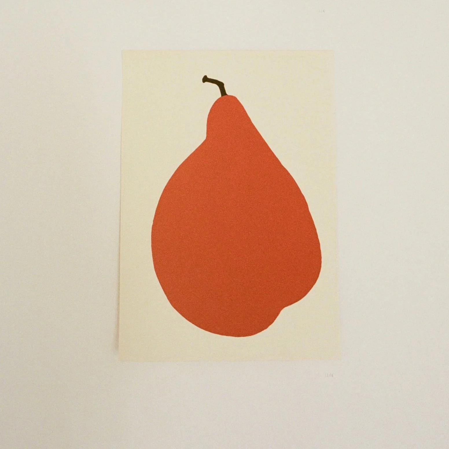 The Red Pear (Pear Shaped) Original