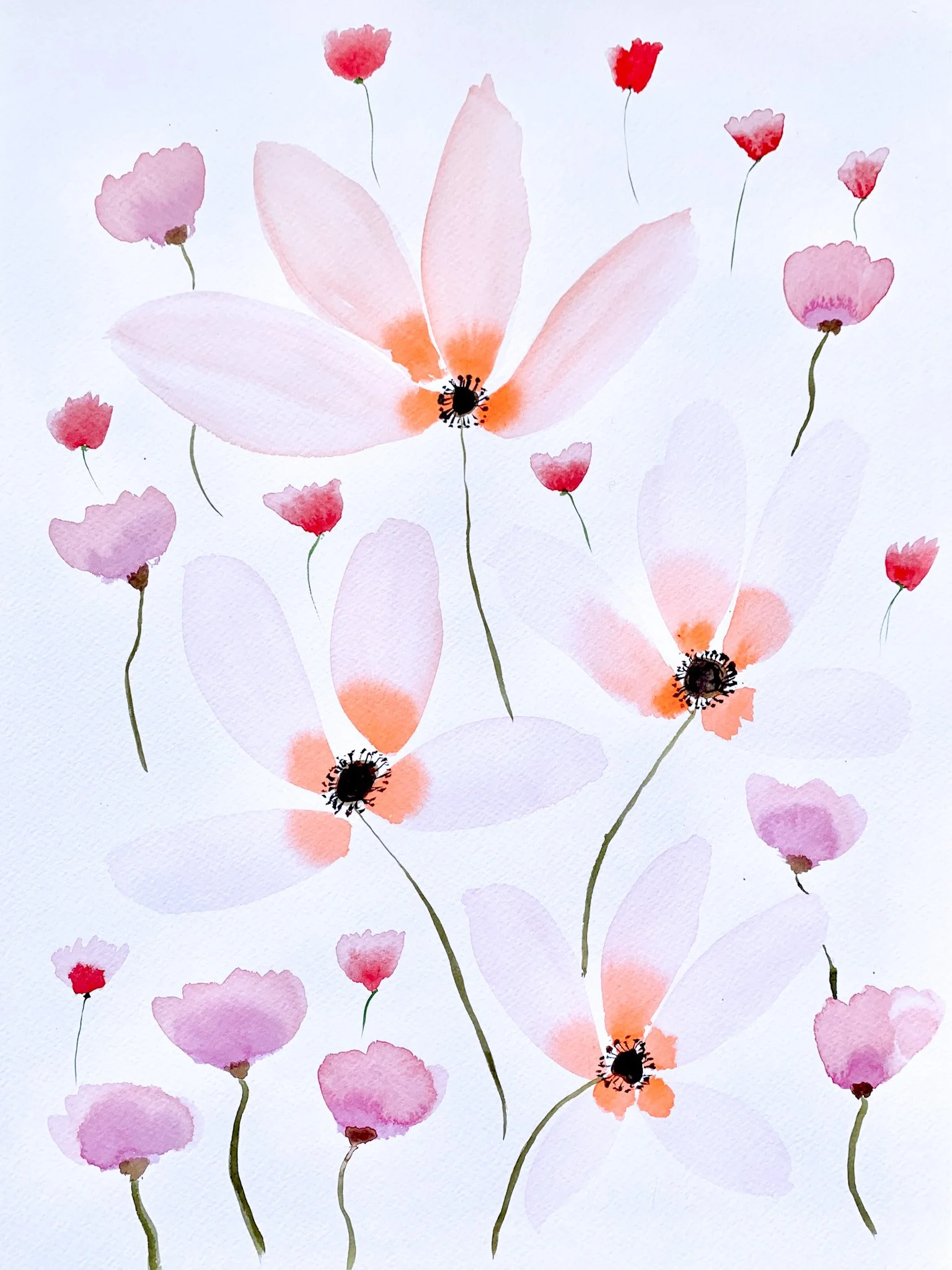 Lulu's flowers (Dans le champs) original