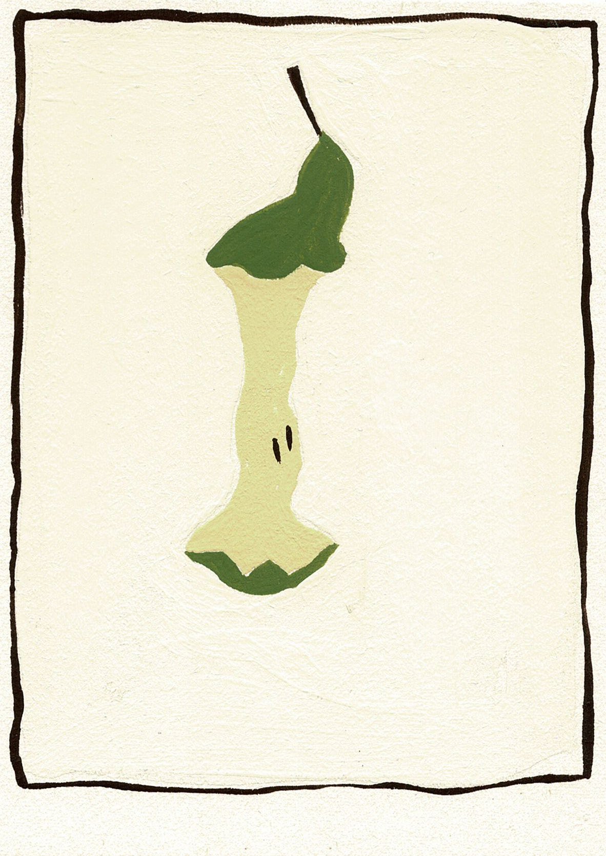 Eaten pear (Pear Shaped) Original