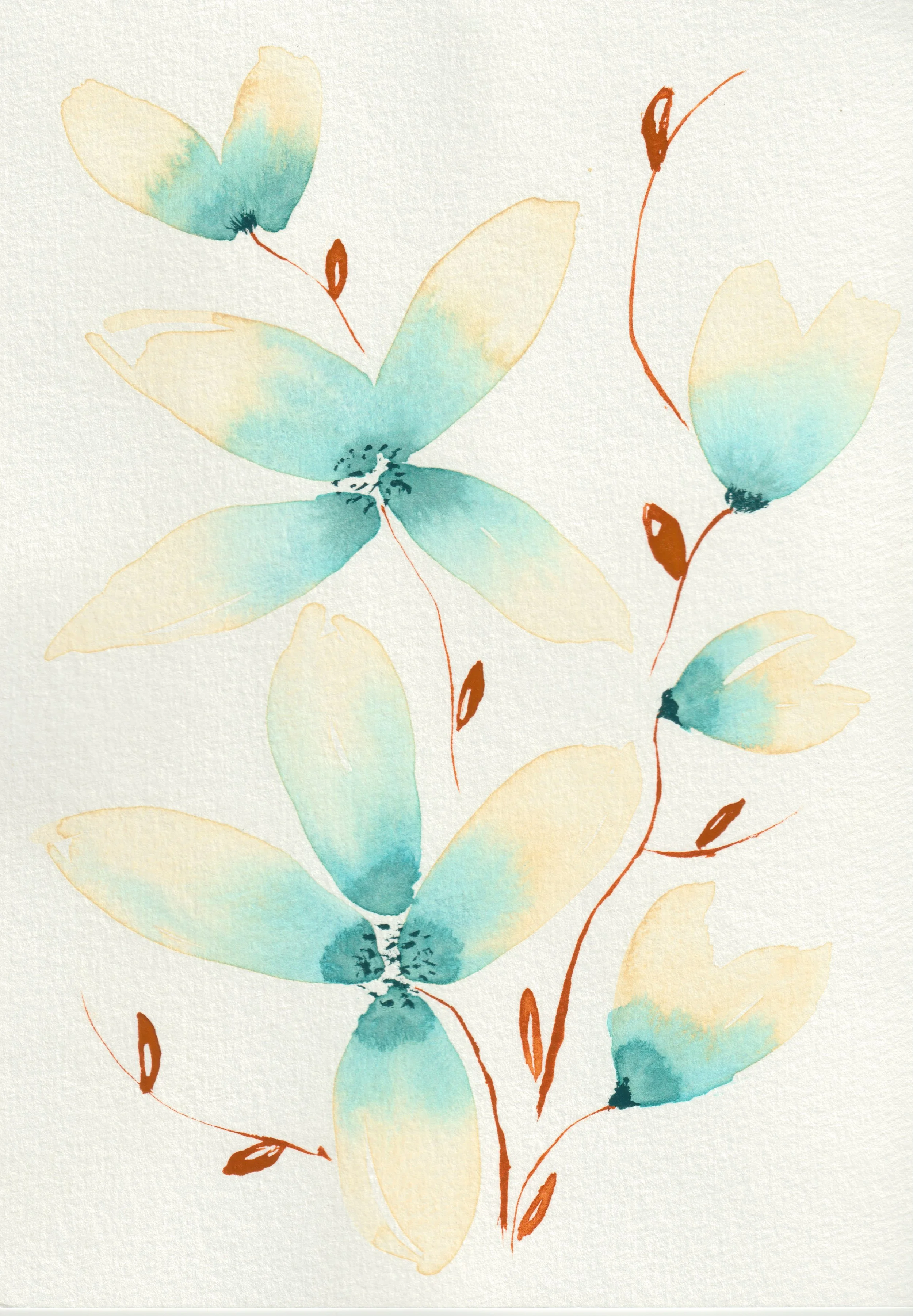 Winter Flowers,  Original