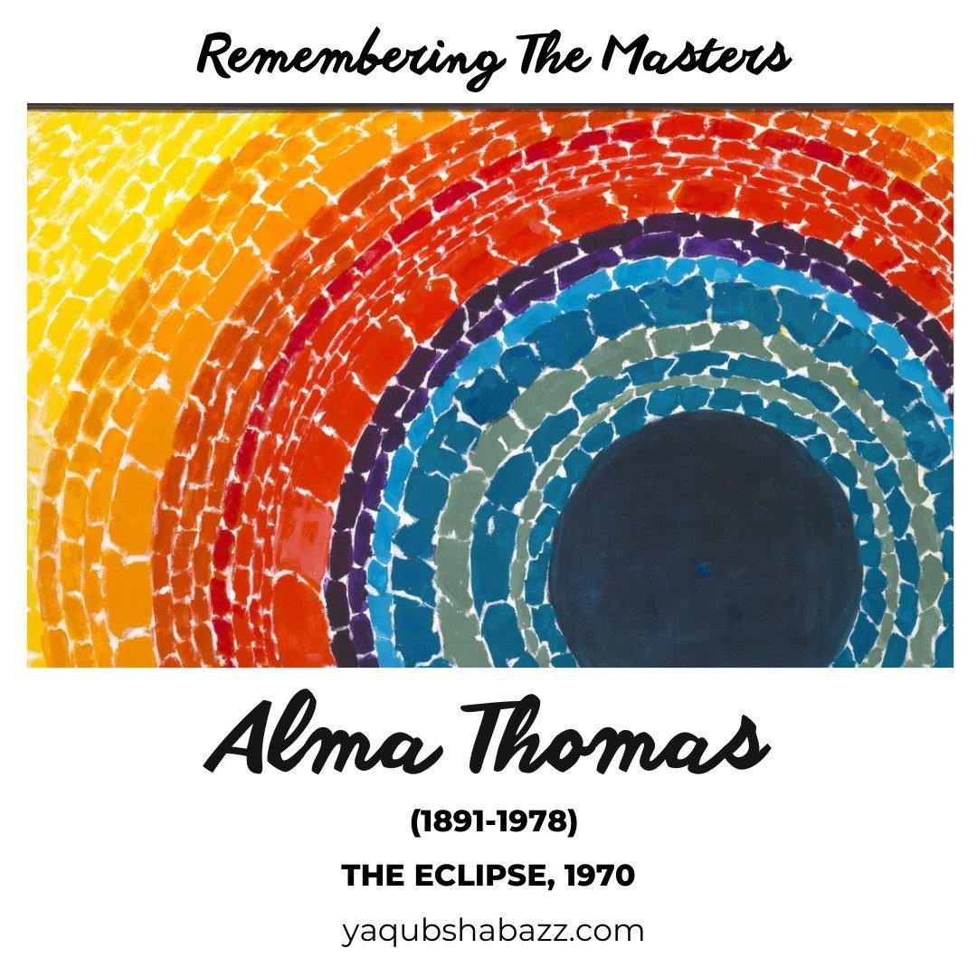 🎨✨ Explore the Artistry of Alma Thomas! 📚 As we celebrate the vibrant work of Alma Thomas, let's recognize the significance of learning art history. Artists like Thomas offer profound insights into our cultural narrative, serving as visual storytel