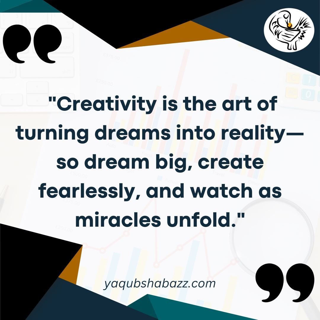 🎨✨ Embrace Your Creativity! ✨🎨

Dive into the vibrant world of imagination and inspiration with these 30 motivational quotes for creative souls. 💡 Whether you're an artist, writer, designer, or dreamer, let these words ignite your passion, fuel yo