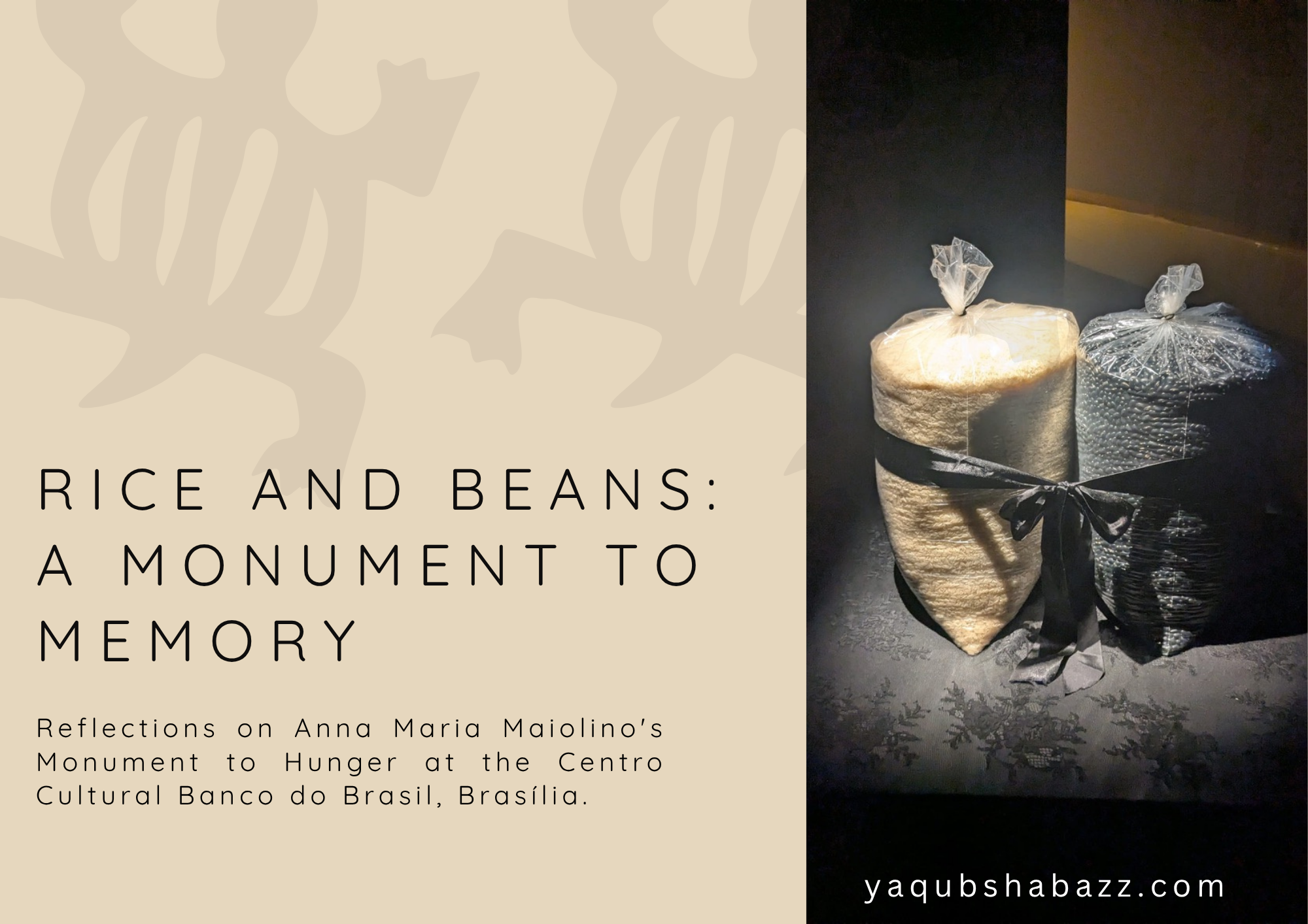 Rice and Beans: A Monument to Memory