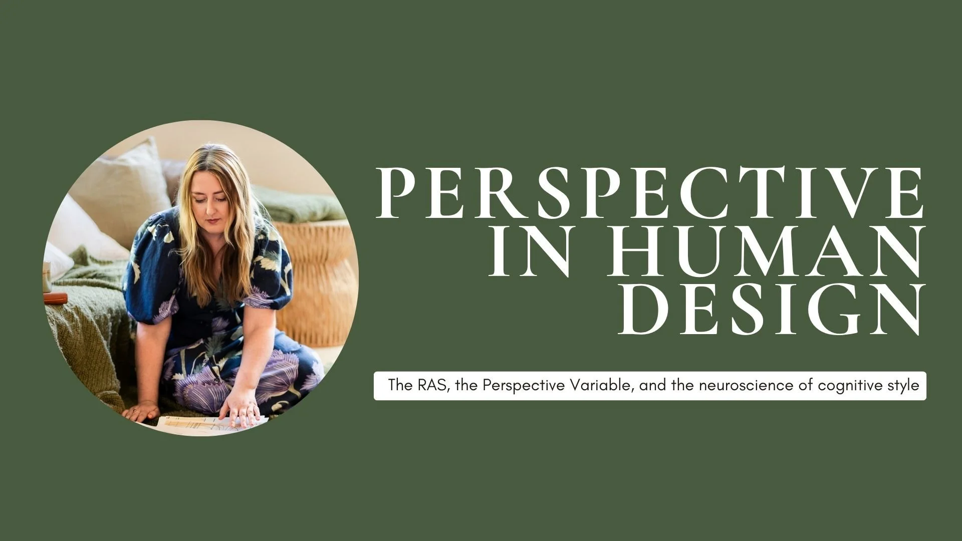 Why clients can't just "Focus": The RAS, the Perspective Variable, and the neuroscience of cognitive style