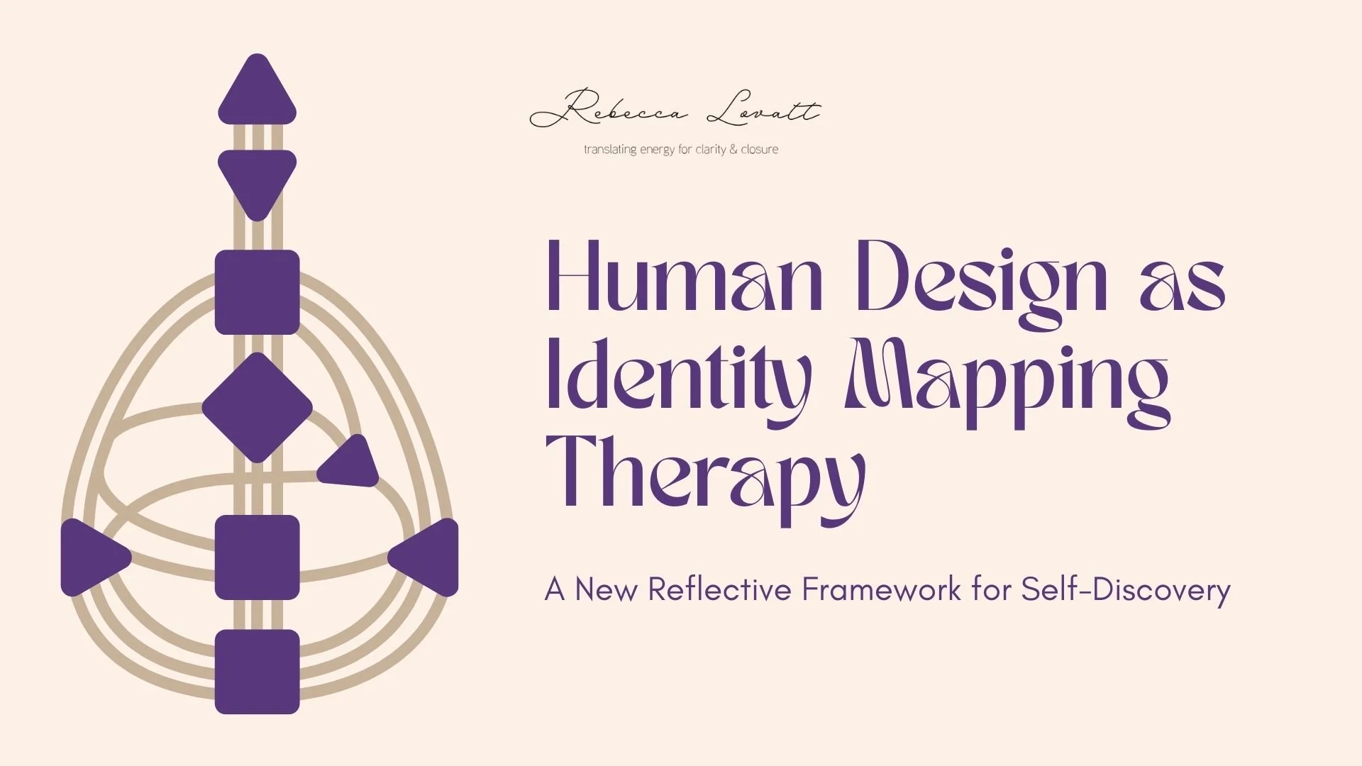 human design as identity mapping therapy