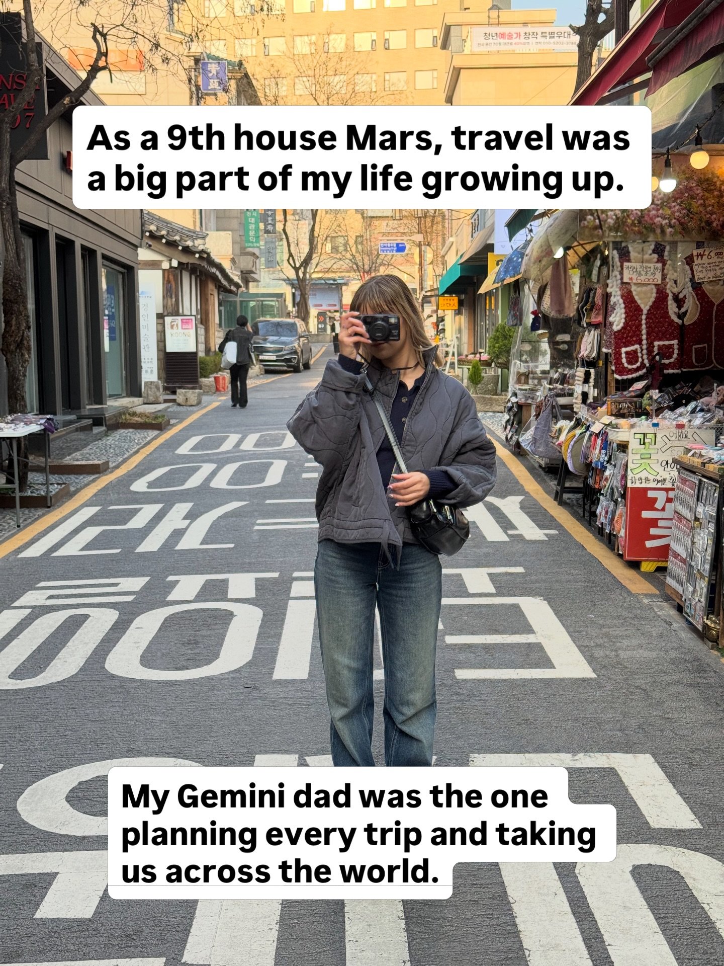 Sharing some of my story for new (&amp; not only) followers! Last time I saw dad was in an airport- everything is connected 🗺️

What do you want to know about astrocartography, relocation charts, local space astrology? Let me know below &amp; I&rsqu