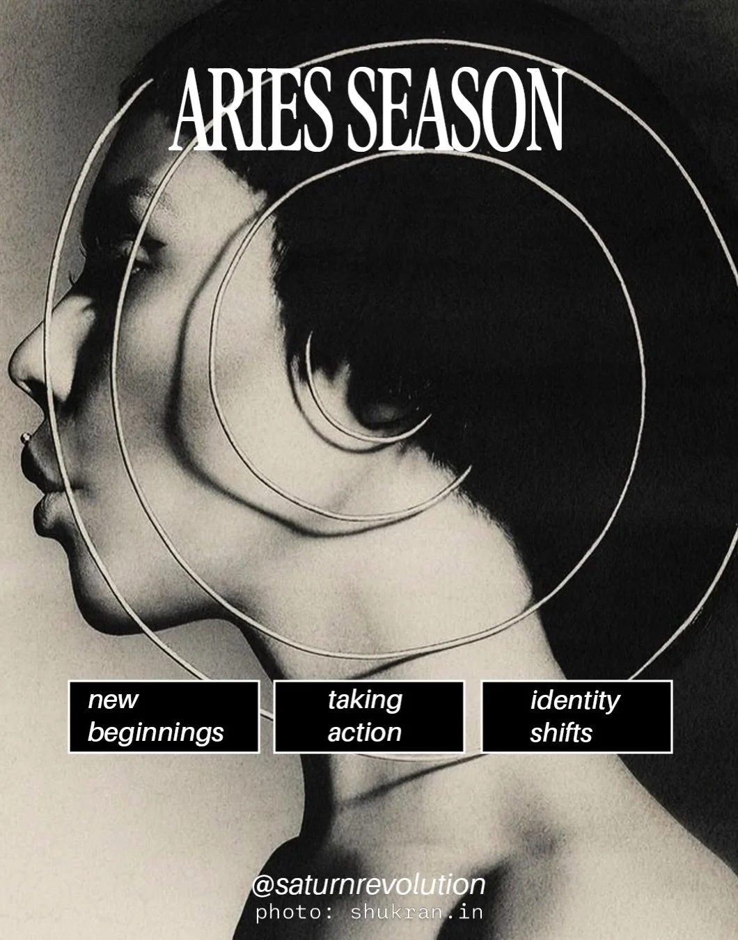 Welcome, astrological new year ❤️ do you have any Aries placements? I&rsquo;m a Saturn in Aries girlie, diving head-on into my return!

Photo: @shukran.in 

#astrology #aries