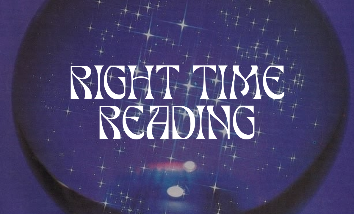 RIGHT TIME READING (DELIVERED IN 7-10 DAYS)