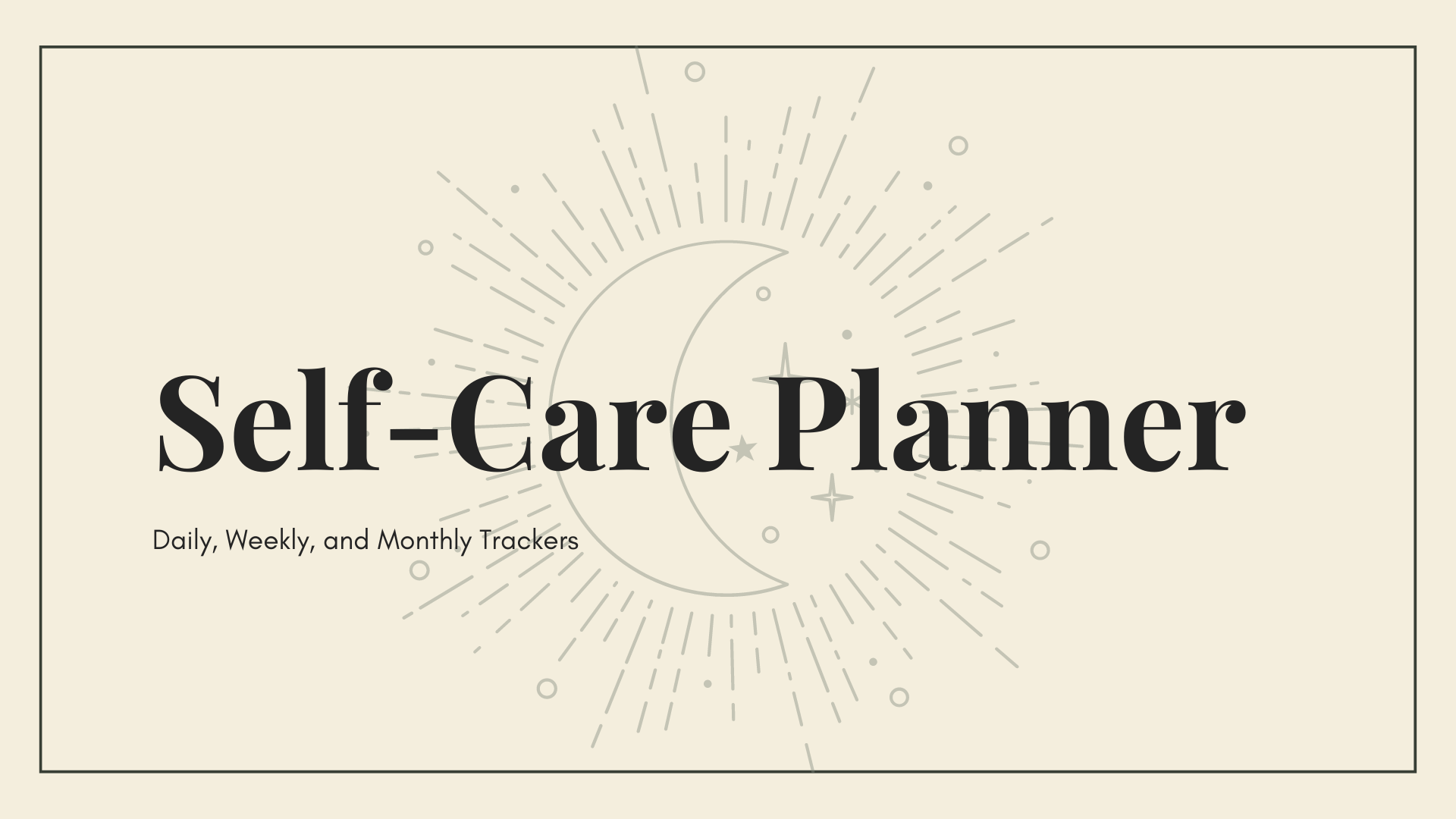 Self-care is essential