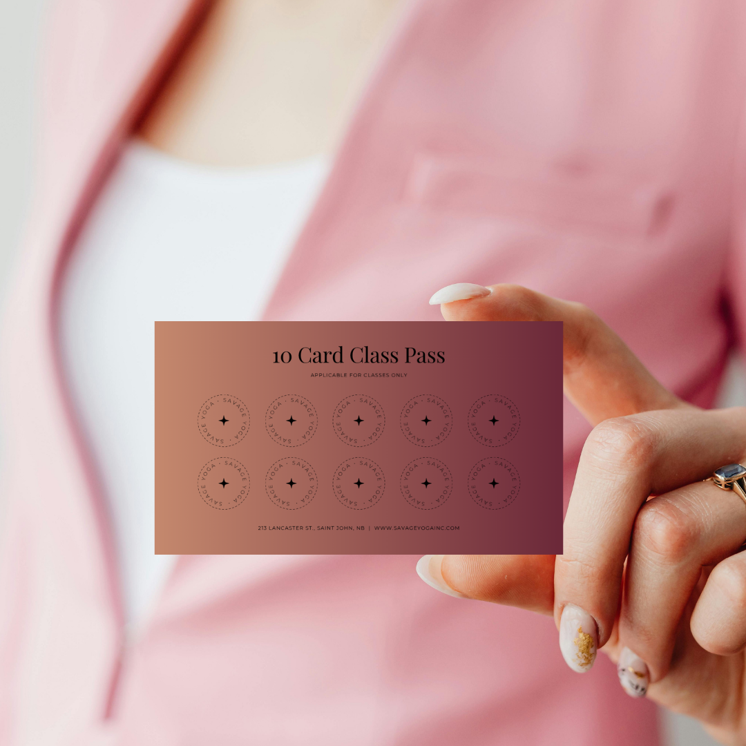 10 Card Class Pass