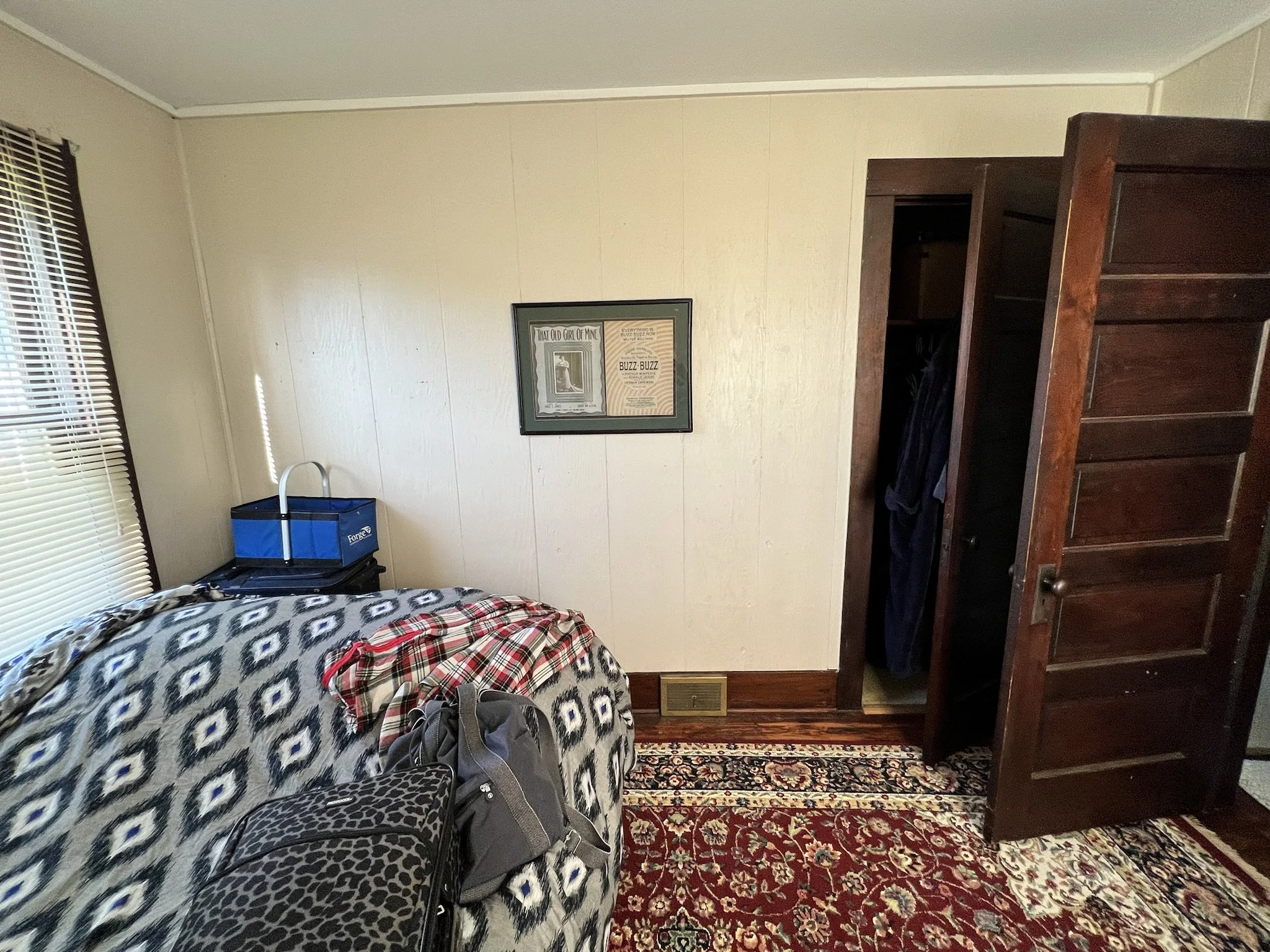 Bedroom downstairs - before 