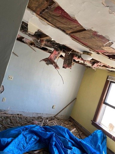Upstairs Bedrooms- Before