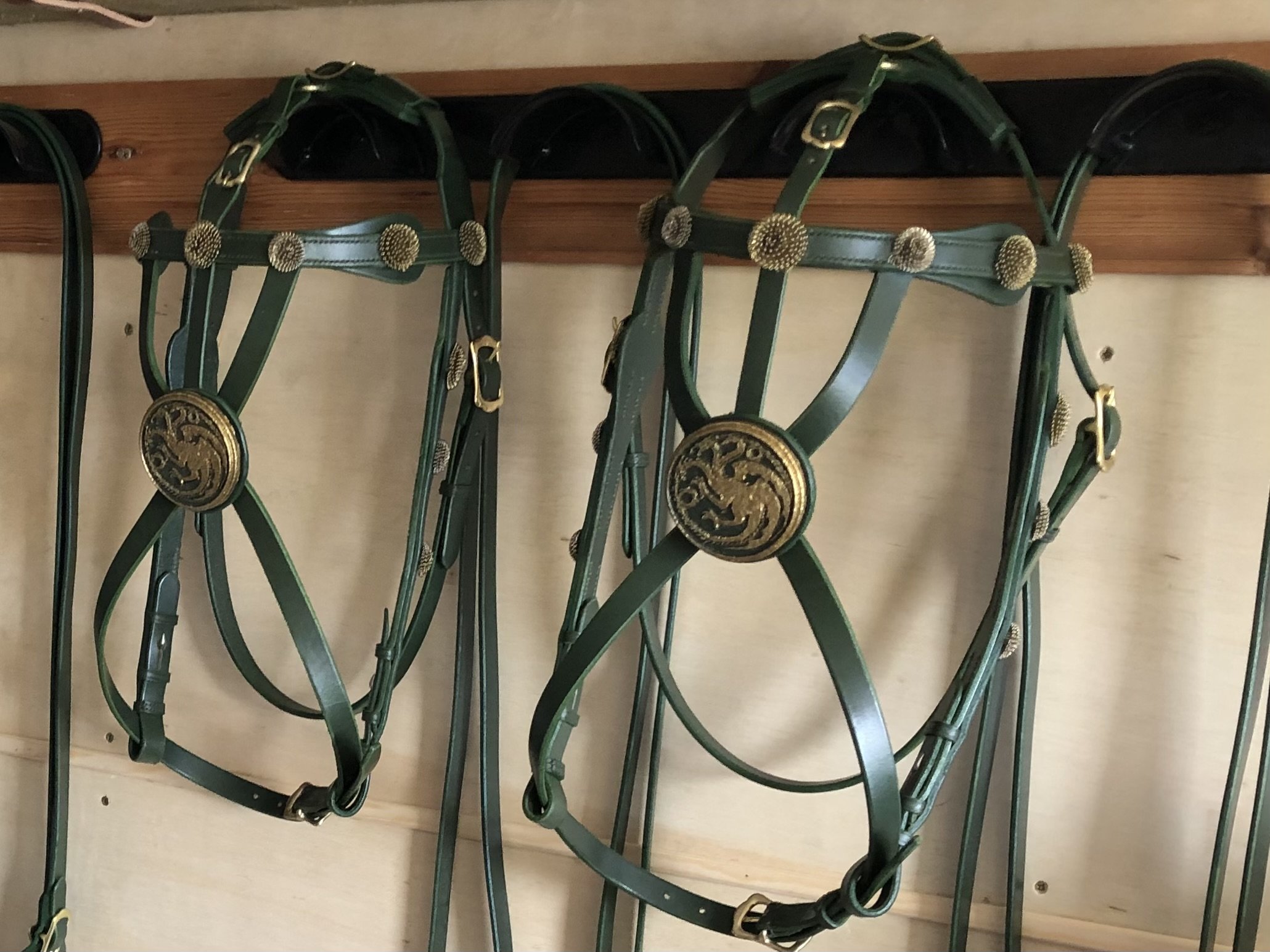 Bridles made for 'Game of Thrones: House of the Dragon'