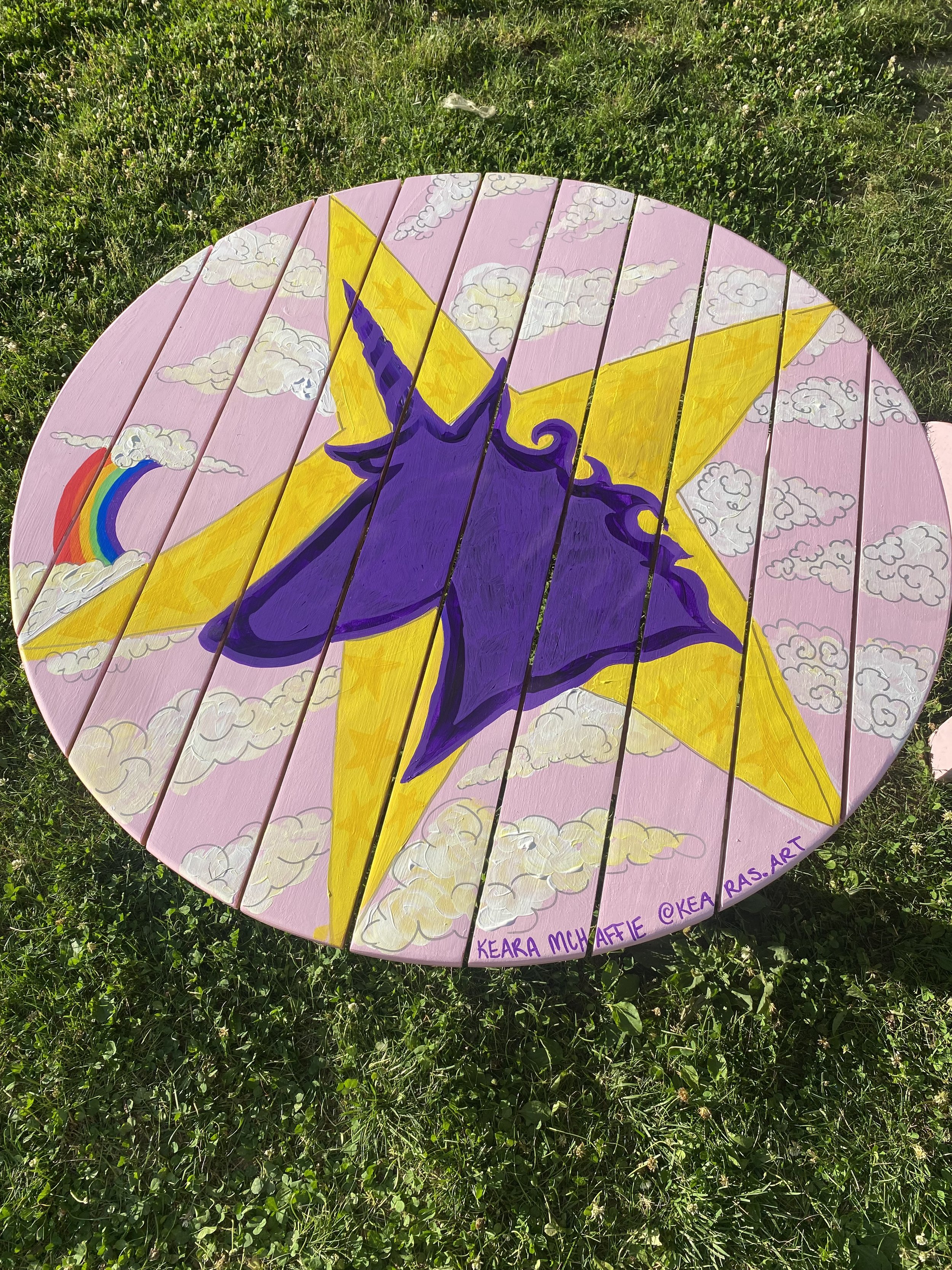 Lawn Chair Commission for The Natick Morse Institute Library, Located in Natick MA, Summer of 2024. 