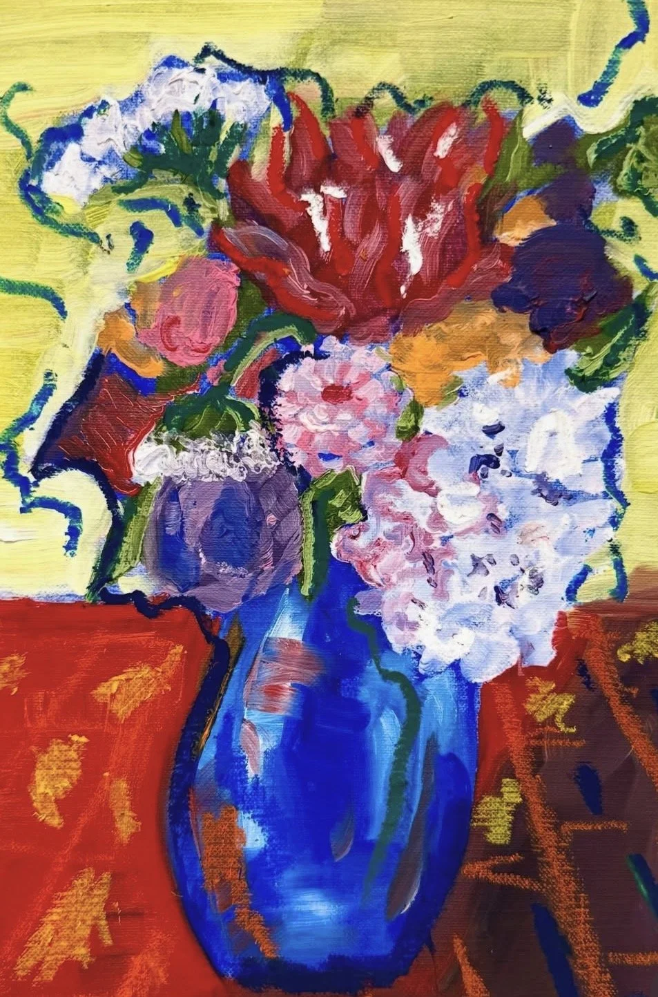 Bringing back Whimsy, 8 x 10 in, Oil on Paper, 2026