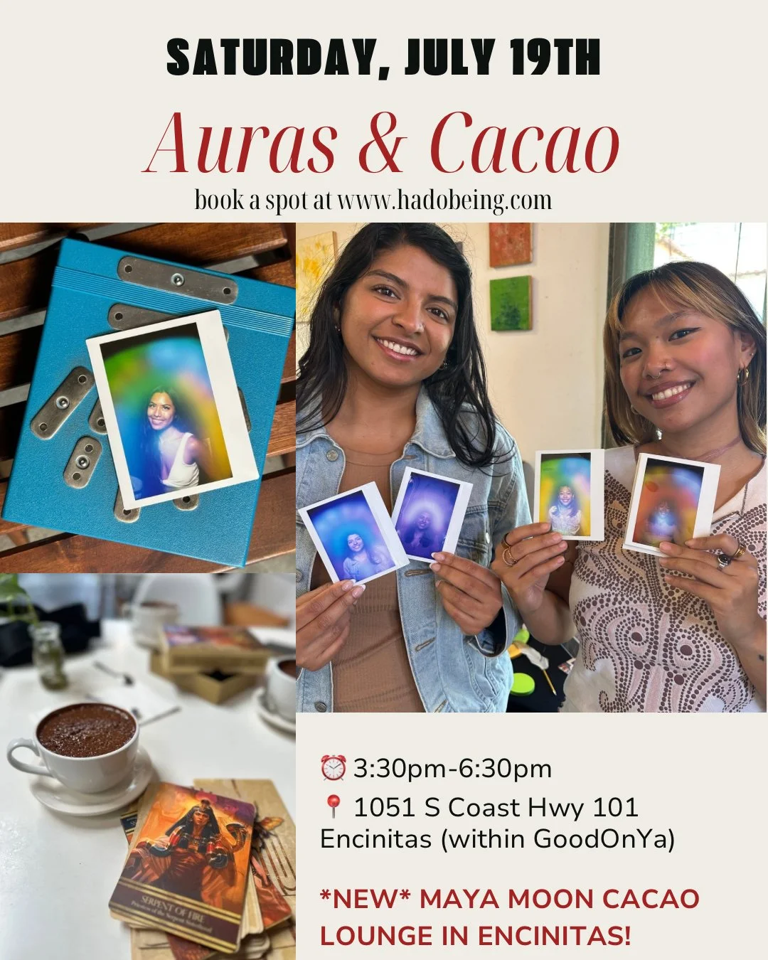 Aura Photography & Mini Readings with Hado Being